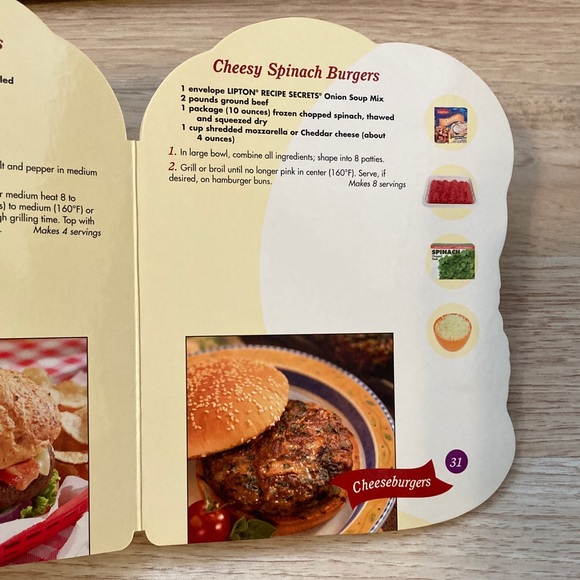 3/$8 Best Burgers Cookbook - Picture 8 of 9